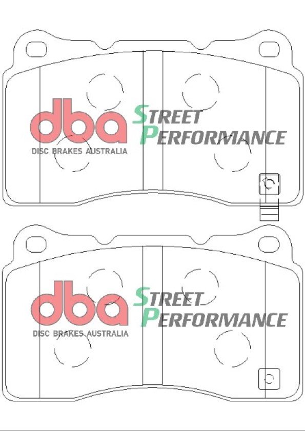 DBA Brake Pads Street Performance ECE R90 certified — Front Axle for Cadillac ATS / CTS – DB1678SP — brake part photo DBA Brake Pads Street Performance ECE R90 certified — Front Axle for Cadillac ATS / CTS – DB1678SP — brake part photo