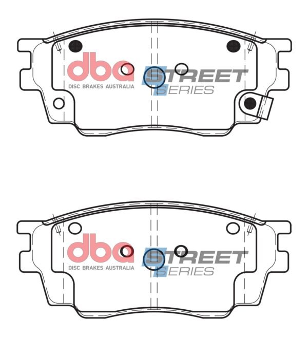 DBA Brake Pads Street Series Ceramic — Front Axle for Mazda 6 GG / 6 GY – DB1682SS — brake part photo DBA Brake Pads Street Series Ceramic — Front Axle for Mazda 6 GG / 6 GY – DB1682SS — brake part photo
