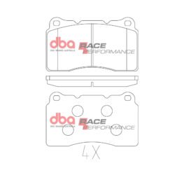 DBA Brake Pads Race Performance — Front Axle for Renault Megane Hatch (Mk4) RS – DB1695RP — brake part photo
