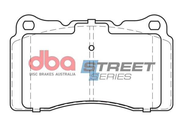 DBA Brake Pads Street Series Ceramic — Front Axle for Renault Megane Hatch (Mk4) RS – DB1695SS — brake part photo DBA Brake Pads Street Series Ceramic — Front Axle for Renault Megane Hatch (Mk4) RS – DB1695SS — brake part photo