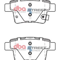 DBA Brake Pads Street Series Ceramic — Rear Axle for Ford Mondeo Estate (Mk3) / Mondeo Hatchback (Mk3) – DB1713SS 2 DBA Brake Pads Street Series Ceramic — Rear Axle for Ford Mondeo Estate (Mk3) / Mondeo Hatchback (Mk3) – DB1713SS DBA Brake Pads Street Series Ceramic — Rear Axle for Ford Mondeo Estate (Mk3) / Mondeo Hatchback (Mk3) – DB1713SS — brake part photo