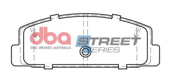 DBA Brake Pads Street Series Ceramic — Rear Axle for Daihatsu Charade / Mazda 323 – DB1760SS — brake part photo DBA Brake Pads Street Series Ceramic — Rear Axle for Daihatsu Charade / Mazda 323 – DB1760SS — brake part photo