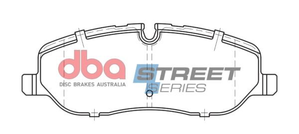 DBA Brake Pads Street Series Semi-metallic — Front Axle for Land Rover Discovery 3 / Rover Range Rover L322 – DB1780SS — brake part photo DBA Brake Pads Street Series Semi-metallic — Front Axle for Land Rover Discovery 3 / Rover Range Rover L322 – DB1780SS — brake part photo