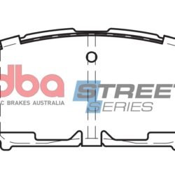DBA Brake Pads Street Series Ceramic — Front Axle for Daihatsu Charade / Toyota Yaris (XP90) KSP90 JT – DB1785SS — brake part photo
