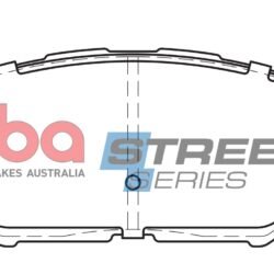 DBA Brake Pads Street Series Ceramic — Front Axle for Toyota Auris / Auris ZWE150 – DB1801SS 2 DBA Brake Pads Street Series Ceramic — Front Axle for Toyota Auris / Auris ZWE150 – DB1801SS DBA Brake Pads Street Series Ceramic — Front Axle for Toyota Auris / Auris ZWE150 – DB1801SS — brake part photo