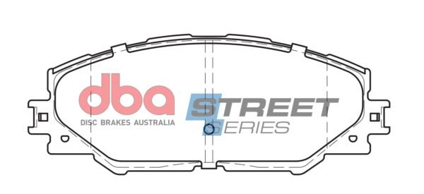 DBA Brake Pads Street Series Ceramic — Front Axle for Toyota Auris / Auris ZWE150 – DB1801SS — brake part photo DBA Brake Pads Street Series Ceramic — Front Axle for Toyota Auris / Auris ZWE150 – DB1801SS — brake part photo