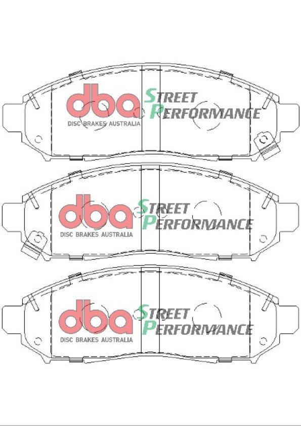 DBA Brake Pads Street Performance — Front Axle for Nissan Leaf / NV200 – DB1835SP — brake part photo DBA Brake Pads Street Performance — Front Axle for Nissan Leaf / NV200 – DB1835SP — brake part photo