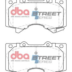 DBA Brake Pads Street Series Semi-metallic — Front Axle for Lexus LX450 / LX570 – DB1838SS — brake part photo