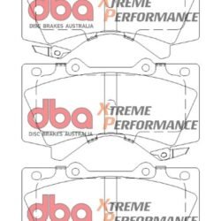 DBA Brake Pads Xtreme Performance ECE R90 certified — Front Axle for Lexus LX450 / LX570 – DB1838XP — brake part photo