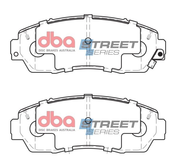 DBA Brake Pads Street Series Ceramic — Front Axle for Honda CR-V Mk4 / CR-V Mk5 – DB1843SS — brake part photo DBA Brake Pads Street Series Ceramic — Front Axle for Honda CR-V Mk4 / CR-V Mk5 – DB1843SS — brake part photo