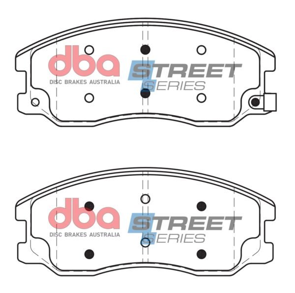 DBA Brake Pads Street Series Ceramic — Front Axle for Chevrolet Captiva / Opel Antara – DB1850SS — brake part photo DBA Brake Pads Street Series Ceramic — Front Axle for Chevrolet Captiva / Opel Antara – DB1850SS — brake part photo