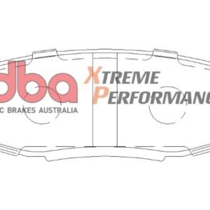 DBA Brake Pads Xtreme Performance ECE R90 certified — Rear Axle for Lexus LX450 / LX570 – DB1857XP — brake part photo