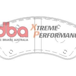 DBA Brake Pads Xtreme Performance — Front Axle for Ford Tourneo / Transit (3rd Gen) 280 – DB1915XP — brake part photo