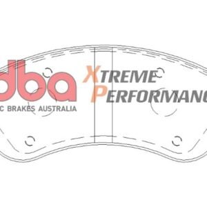 DBA Brake Pads Xtreme Performance — Front Axle for Ford Tourneo / Transit (3rd Gen) 280 – DB1915XP — brake part photo