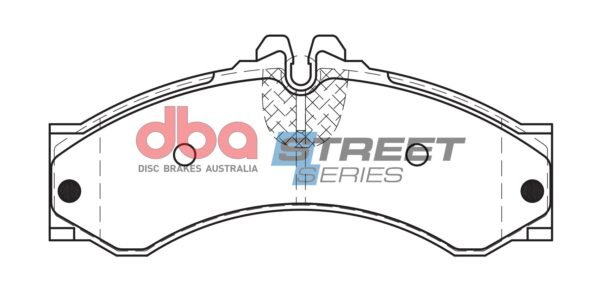 DBA Brake Pads Street Series Semi-metallic — Front Axle for Mercedes-Benz Sprinter 408D / Sprinter 410D – DB1969SS — brake part photo DBA Brake Pads Street Series Semi-metallic — Front Axle for Mercedes-Benz Sprinter 408D / Sprinter 410D – DB1969SS — brake part photo