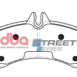 DBA Brake Pads Street Series Semi-metallic — Rear Axle for Mercedes-Benz Sprinter 411D / Sprinter 413D – DB1975SS — brake part photo