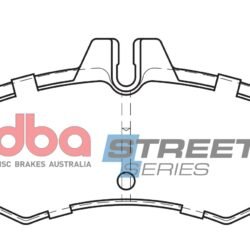 DBA Brake Pads Street Series Semi-metallic — Front Axle for Mercedes-Benz V-Class V200 / V-Class V220 TD – DB1986SS 2 DBA Brake Pads Street Series Semi-metallic — Front Axle for Mercedes-Benz V-Class V200 / V-Class V220 TD – DB1986SS DBA Brake Pads Street Series Semi-metallic — Front Axle for Mercedes-Benz V-Class V200 / V-Class V220 TD – DB1986SS — brake part photo