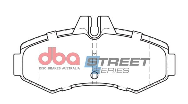 DBA Brake Pads Street Series Semi-metallic — Front Axle for Mercedes-Benz V-Class V200 / V-Class V220 TD – DB1986SS — brake part photo DBA Brake Pads Street Series Semi-metallic — Front Axle for Mercedes-Benz V-Class V200 / V-Class V220 TD – DB1986SS — brake part photo