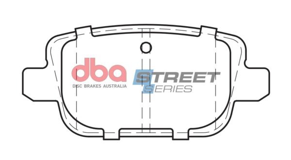 DBA Brake Pads Street Series Ceramic — Rear Axle for Ford Focus (Mk2) / Galaxy (Mk2) – DB1999SS — brake part photo DBA Brake Pads Street Series Ceramic — Rear Axle for Ford Focus (Mk2) / Galaxy (Mk2) – DB1999SS — brake part photo
