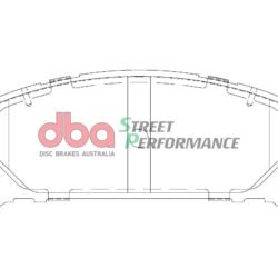 DBA Brake Pads Street Performance — Front Axle for Lexus ES300h / NX200 – DB2004SP — brake part photo