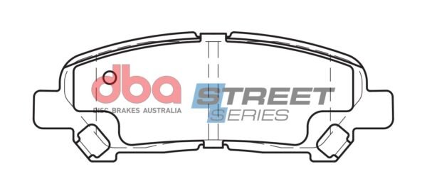 DBA Brake Pads Street Series Ceramic — Rear Axle for Toyota Highlander – DB2005SS — brake part photo DBA Brake Pads Street Series Ceramic — Rear Axle for Toyota Highlander – DB2005SS — brake part photo