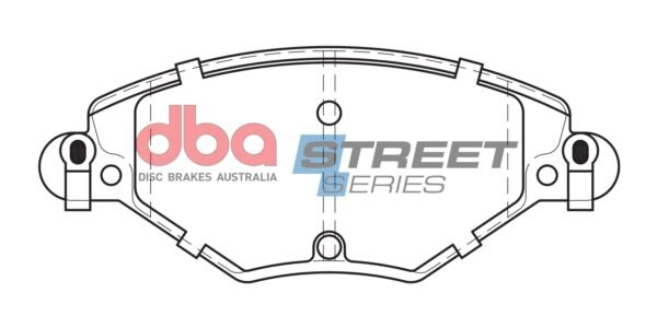 DBA Brake Pads Street Series Ceramic — Front Axle for Citroen C5 / C5 Estate – DB2016SS — brake part photo DBA Brake Pads Street Series Ceramic — Front Axle for Citroen C5 / C5 Estate – DB2016SS — brake part photo