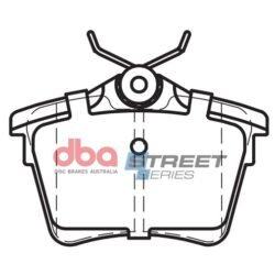 DBA Brake Pads Street Series Ceramic — Rear Axle for Citroen C5 / Peugeot 407 – DB2033SS — brake part photo