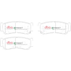DBA Brake Pads Street Performance — Rear Axle for Hyundai Santa Fe – DB2035SP — brake part photo