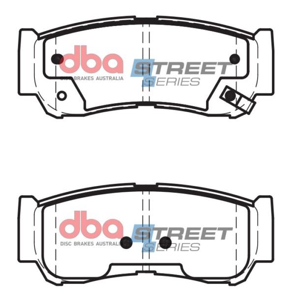 DBA Brake Pads Street Series Ceramic — Rear Axle for Hyundai Santa Fe – DB2035SS — brake part photo DBA Brake Pads Street Series Ceramic — Rear Axle for Hyundai Santa Fe – DB2035SS — brake part photo