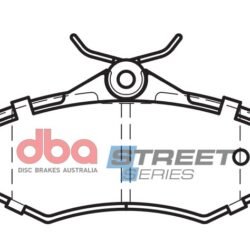 DBA Brake Pads Street Series Ceramic — Front Axle for Citroen C2 / C3 – DB2042SS 2 DBA Brake Pads Street Series Ceramic — Front Axle for Citroen C2 / C3 – DB2042SS DBA Brake Pads Street Series Ceramic — Front Axle for Citroen C2 / C3 – DB2042SS — brake part photo