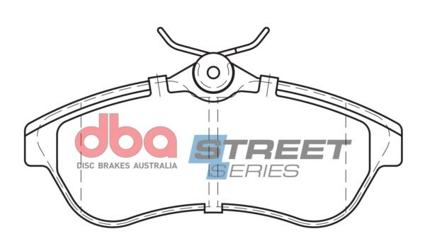 DBA Brake Pads Street Series Ceramic — Front Axle for Citroen C2 / C3 – DB2043SS — brake part photo DBA Brake Pads Street Series Ceramic — Front Axle for Citroen C2 / C3 – DB2043SS — brake part photo