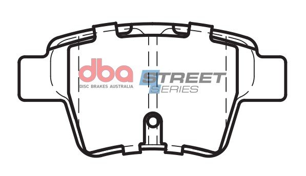 DBA Brake Pads Street Series Ceramic — Rear Axle for Citroen C4 / Peugeot 207 – DB2044SS — brake part photo DBA Brake Pads Street Series Ceramic — Rear Axle for Citroen C4 / Peugeot 207 – DB2044SS — brake part photo