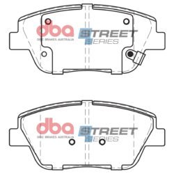 DBA Brake Pads Street Series Ceramic — Front Axle for Kia Optima (TF) – DB2089SS — brake part photo