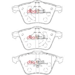 DBA Brake Pads Xtreme Performance — Front Axle for Ford Focus (Mk2) / Focus XR5 – DB2176XP 5 DBA Brake Pads Xtreme Performance — Front Axle for Ford Focus (Mk2) / Focus XR5 – DB2176XP DBA Brake Pads Xtreme Performance — Front Axle for Ford Focus (Mk2) / Focus XR5 – DB2176XP — brake part photo
