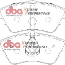 DBA Brake Pads Xtreme Performance ECE R90 certified — Front Axle for Audi A4 Allroad quattro / A4 B8 – DB2186XP — brake part photo