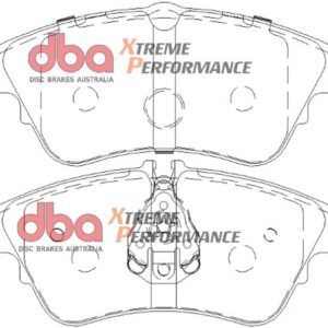 DBA Brake Pads Xtreme Performance ECE R90 certified — Front Axle for Audi A4 Allroad quattro / A4 B8 – DB2186XP — brake part photo