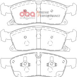 DBA Brake Pads Xtreme Performance ECE R90 certified — Front Axle for Dodge Durango / Jeep Grand Cherokee – DB2216XP 2 DBA Brake Pads Xtreme Performance ECE R90 certified — Front Axle for Dodge Durango / Jeep Grand Cherokee – DB2216XP DBA Brake Pads Xtreme Performance ECE R90 certified — Front Axle for Dodge Durango / Jeep Grand Cherokee – DB2216XP — brake part photo