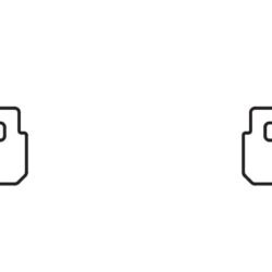 DBA Brake Pads Street Series Ceramic — Rear Axle for Mazda CX-3 / CX-5 (1st Gen) – DB2227SS — brake part photo