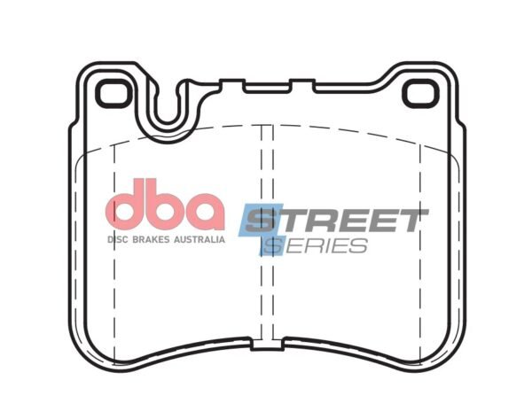 DBA Brake Pads Street Series Ceramic — Front Axle for Mercedes-Benz C-Class (W203) / C-Class (W203) C320 TD – DB2235SS — brake part photo DBA Brake Pads Street Series Ceramic — Front Axle for Mercedes-Benz C-Class (W203) / C-Class (W203) C320 TD – DB2235SS — brake part photo