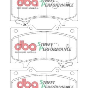 DBA Brake Pads Street Performance — Front Axle for Nissan Patrol Y62 – DB2242SP — brake part photo