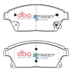 DBA Brake Pads Street Series Ceramic — Front Axle for Chevrolet Cruze (J300) / Orlando – DB2268SS — brake part photo