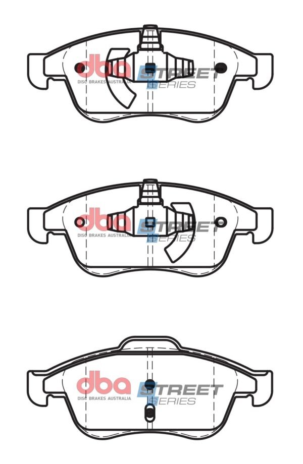 DBA Brake Pads Street Series Ceramic — Front Axle for Dacia Dokker / Dokker Van – DB2276SS — brake part photo DBA Brake Pads Street Series Ceramic — Front Axle for Dacia Dokker / Dokker Van – DB2276SS — brake part photo
