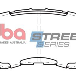DBA Brake Pads Street Series Ceramic — Front Axle for Mazda 6 GJ / 6 GL – DB2293SS — brake part photo