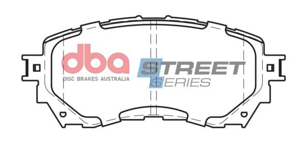 DBA Brake Pads Street Series Ceramic — Front Axle for Mazda 6 GJ / 6 GL – DB2293SS — brake part photo