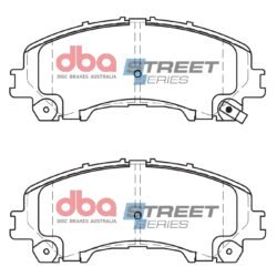 DBA Brake Pads Street Series Ceramic — Front Axle for Chevrolet (thailand) Colorado / Holden (thailand) Colorado – DB2341SS — brake part photo