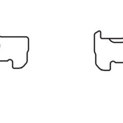 DBA Brake Pads Street Series Ceramic — Front Axle for Ford Focus (Mk3) / Kuga (Mk2) – DB2353SS — brake part photo