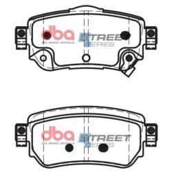 DBA Brake Pads Street Series Ceramic — Rear Axle for Nissan Leaf / Qashqai (J11) – DB2357SS — brake part photo