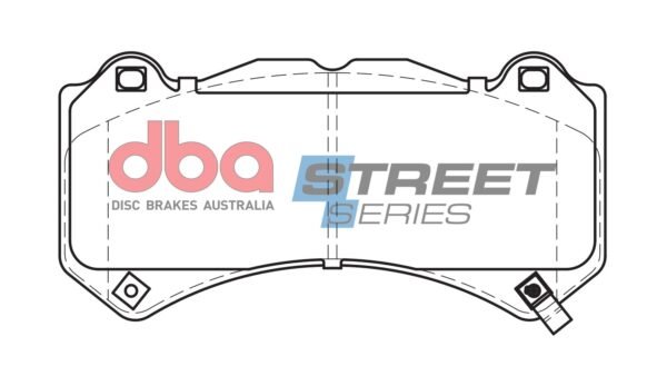 DBA Brake Pads Street Series Ceramic — Front Axle for Cadillac ATS-V / CTS-V – DB2375SS — brake part photo DBA Brake Pads Street Series Ceramic — Front Axle for Cadillac ATS-V / CTS-V – DB2375SS — brake part photo