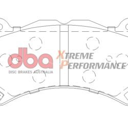 DBA Brake Pads Xtreme Performance ECE R90 certified — Front Axle for Cadillac ATS-V / CTS-V – DB2375XP — brake part photo