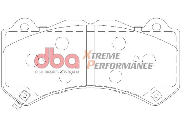 DBA Brake Pads Xtreme Performance ECE R90 certified — Front Axle for Cadillac ATS-V / CTS-V – DB2375XP — brake part photo